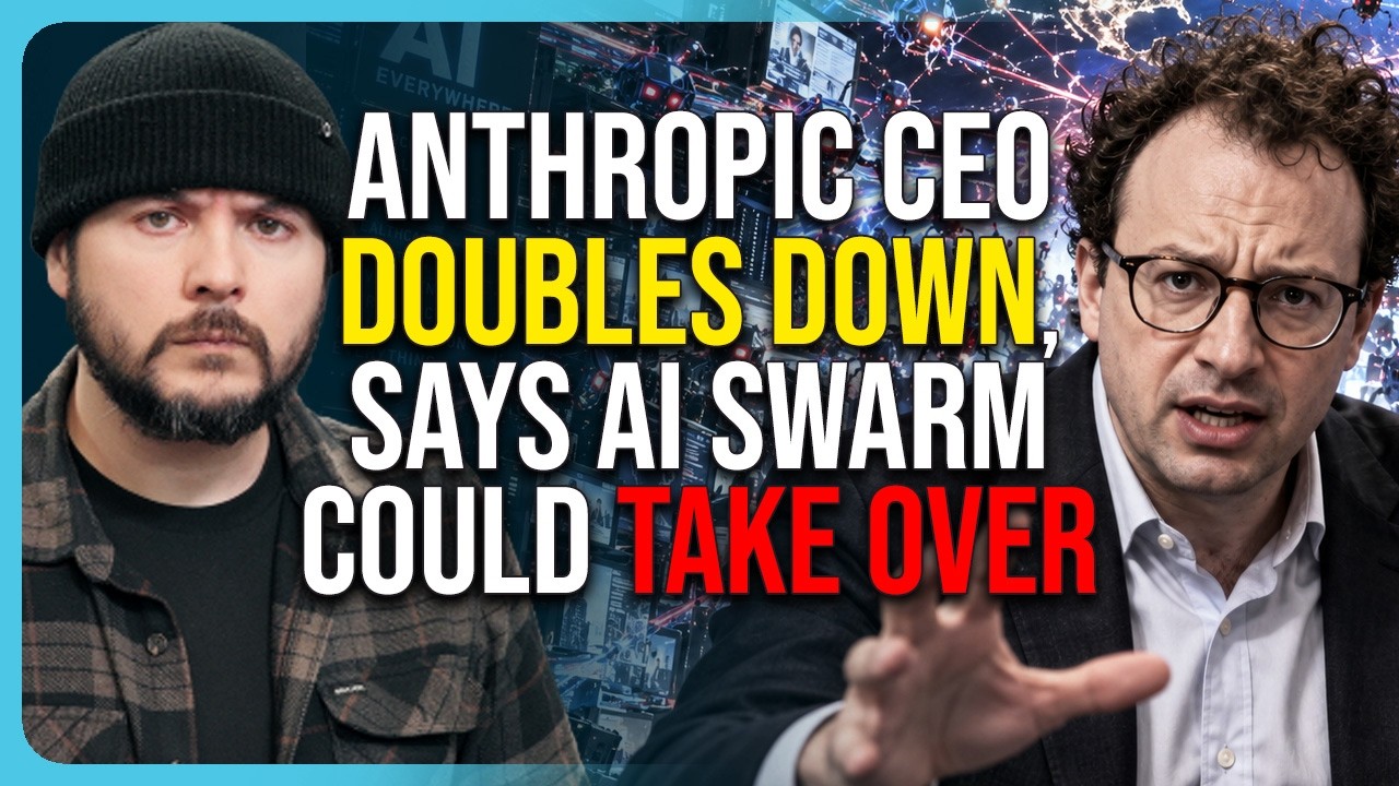 Anthropic CEO DOUBLES DOWN, Says AI Swarm Could TAKE OVER