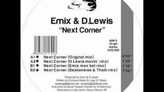 Emix & D. Lewis - Next Corner (Original mix)
