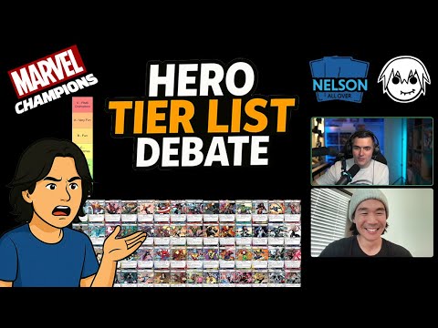 Marvel Champions Hero Tier List with @NelsonAllOverCards