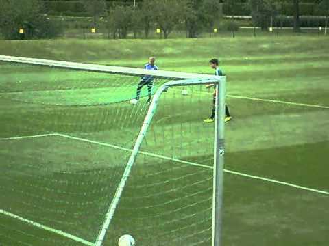 Srdjan Lakic - Schusstraining 2 mit Littbarski, schwacher linker Fuß