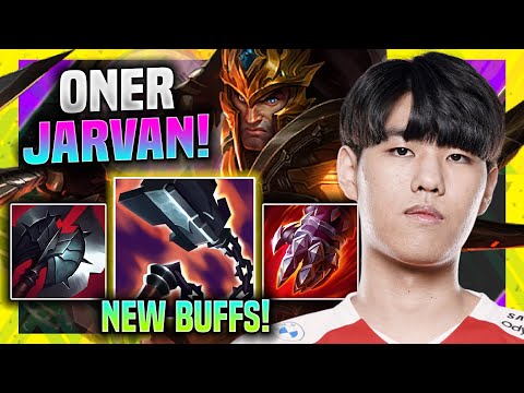 ONER TRIES JARVAN WITH NEW BUFFS! - T1 Oner Plays Jarvan Jungle vs Viego! | Season 11