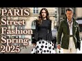 PARIS Street Fashion Spring 2025 Beautiful Outfits Of Parisians Chanel Dior Louis Vuitton