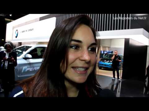 Sandie CLAIR - Membre de l'équipe de France de cyclisme sur piste - Au Mondial de l'Automobile