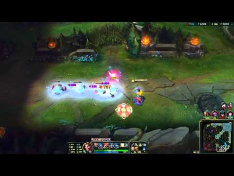 Draven/Ahri vs Lucian/Lulu 5.15