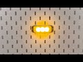 Výstražné LED svetlo 12V / 24V - oranžové 3x3W LED ECER 65 (91x32x20mm) SLIM - Video Youtube