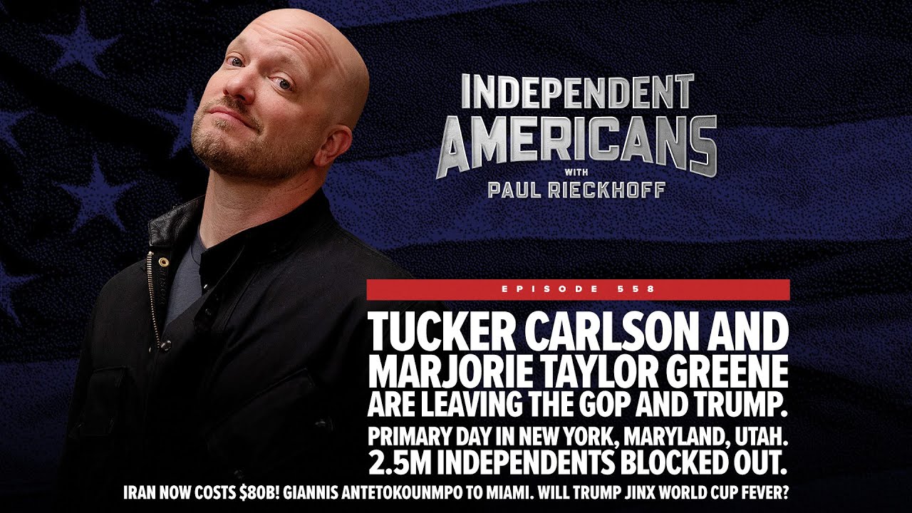 Tucker and MTG bail on the GOP — and 5M independents get locked out
