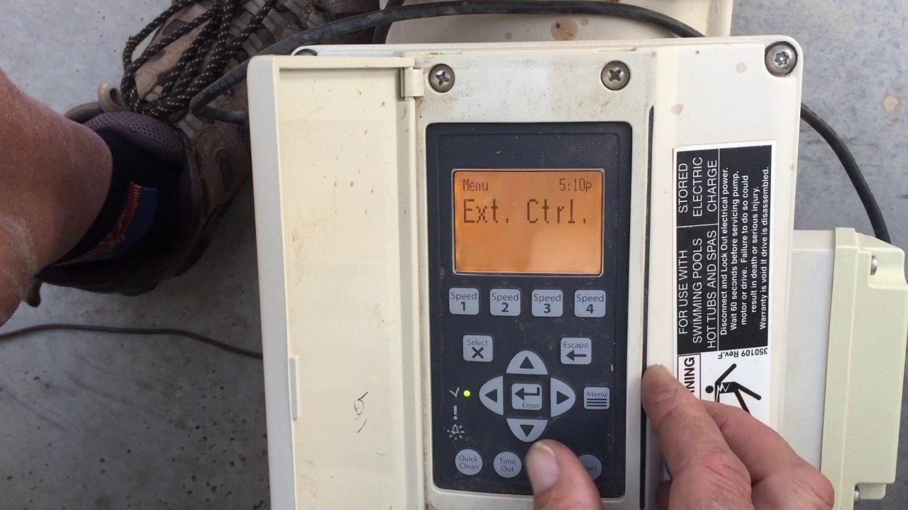 Pentair Intelliflo pumps, Programing and features