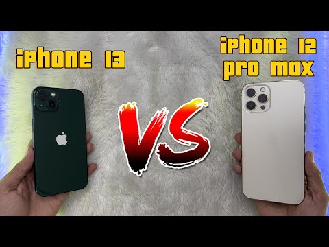 iPhone 12 Pro Max Vs iPhone 13😍#techynumz #appleiphone #subscribe #youtube #pune #iphone #viralshort