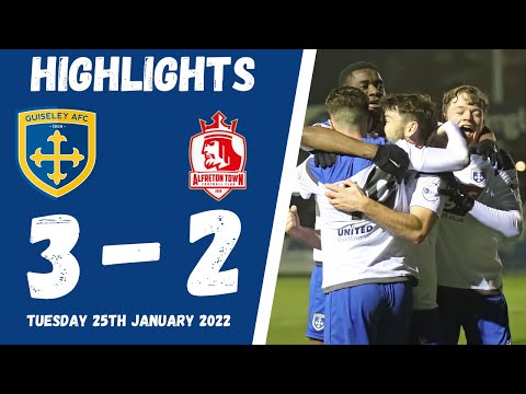 HIGHLIGHTS | Guiseley AFC vs Alfreton Town 25th January 2022