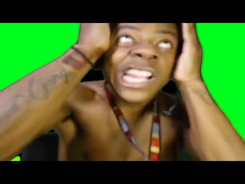 IshowSpeed Losses His Last Brain Cell Meme Green Screen