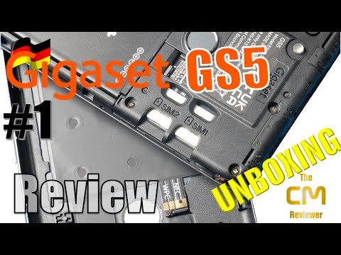 Gigaset GS5 Unboxing: Der Nachfolger des GS4 Smartphone MADE IN GERMANY #1 (Deutsch, eng. hints)