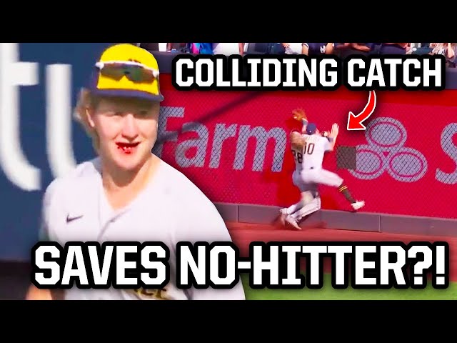 Sal Frelick saves no-hitter with colliding catch, a breakdown