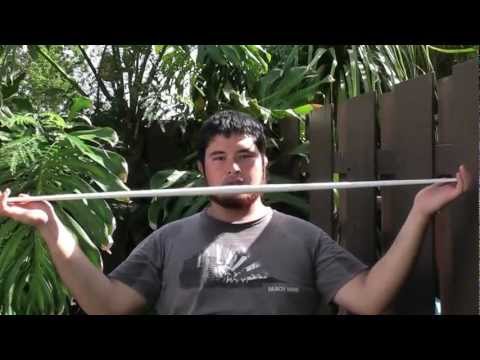 How to Make a Centershot Double PVC Bow With Built In Quiver Part 1