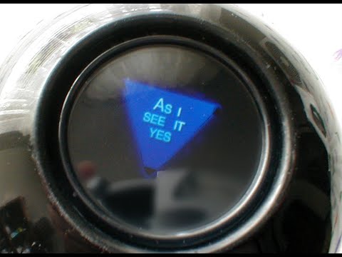 Magic 8 Ball answers questions on Yahoo! Answers - 1995