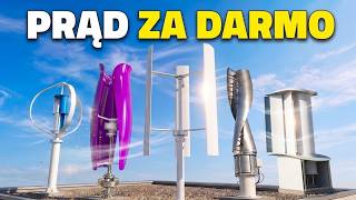 6 genialnych turbin pionowych — rewolucja w domowej energii