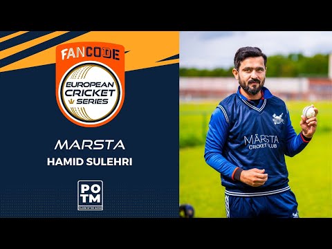 POTM: H.Sulehri - SMI vs MAR | Highlights | FanCode ECS Stockholm, Sweden Day 10 | ECS22.231
