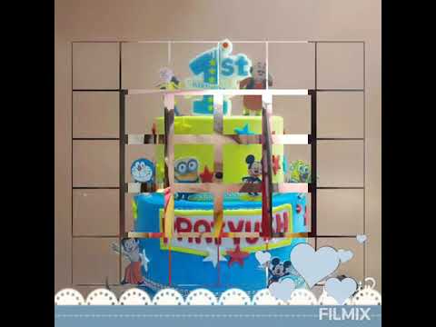Pratyush 1 st birthday .....Birthday wish video