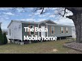 Bella Double Wide mobile home Tour with porch