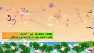 صورة الشرح الأول للبلاغة للشيخ ابن عثيمين 23