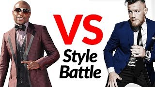 Floyd Mayweather vs. Conor McGregor Style Fight | Who's The Sharper Dresser?