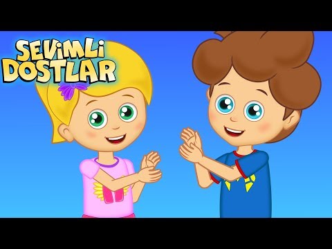 Haydi Bir Alkış | Sevimli Dostlar ile Çizgi Film Bebek Şarkıları 2018 | Adisebaba TV