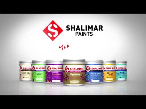 Shalimar no. 1 premium acrylic distemper paints