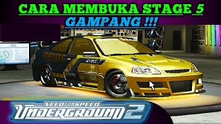 Cara Membuka Stage 5 - Unlock Misi Baru - Nfs Underground 2 - Unlock Stage 5