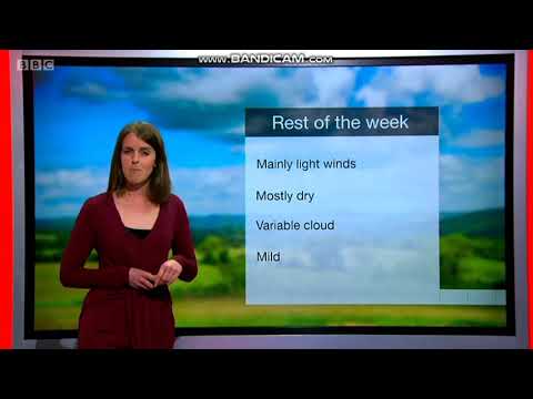 Alex Osbourne Spotlight lunchtime weather March 20th 2019 - 60 fps