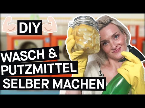 DIY: Nachhaltiges Putzmittel und Waschmittel selber machen und testen || PULS Reportage