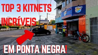 TOP 3 KITNETS MOBILIADAS PARA ALUGAR EM PONTA NEGRA NATAL - SETEMBRO 2025