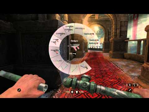 Wolfenstein The Old Blood - Chap 3 Wolfenstein Keep: Bombenschuss Scope Sniper Combat Gameplay