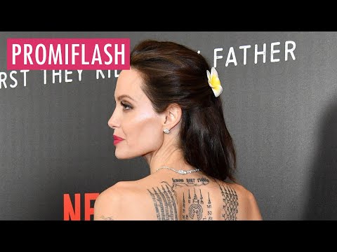 Video Thumbnail: Angelina Jolie und ihre Sprösslinge tragen Partnertattoos