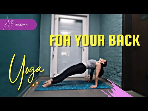 Strength your back 💪 Yoga 🧘♀️