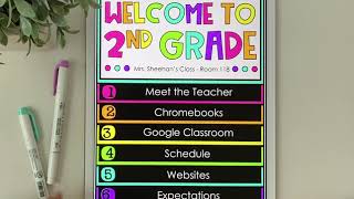 Digital Back to School Flipbook