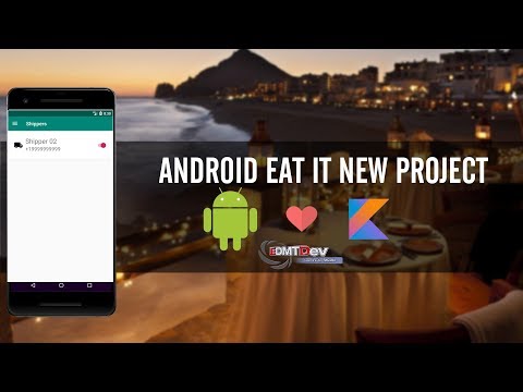 EDMT Dev Food App Android Studio 1 Facebook Account Kit integrated