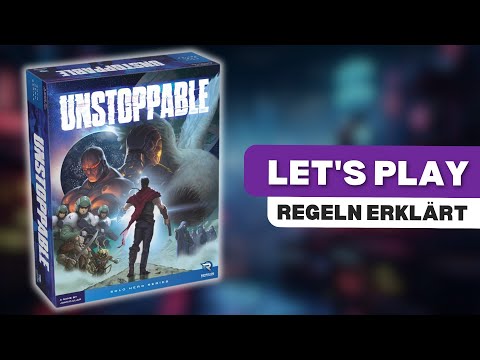 Unstoppable Regeln & Let's Play | Solo Deck Building | Brettspiel Neuheit 2025