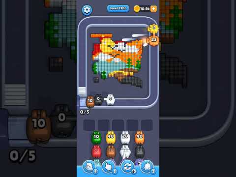 Pixel Flow Level 2703 Walkthrough