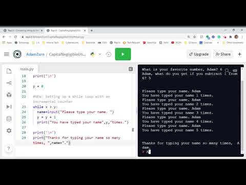 Python Lesson Converting Integers Into Strings Notes