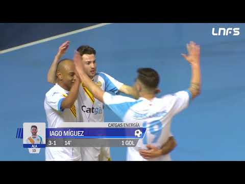 Gol Iago Míguez (3-1) Catgas Energía - Gran Canaria. J23, 1 Div. LNFS