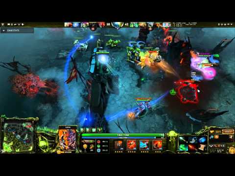 Dota 2 random plays: Lion Finger of Death + Dagon