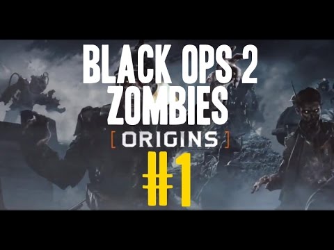 Black Ops 2 Zombies: "ORIGINS" Round 1 - 25! #1 "ALL STAFFS UPGRADED!" w/ZombieSlayer