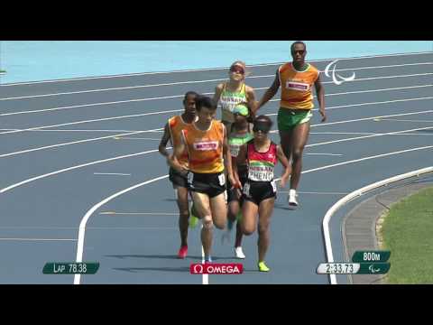 Athletics | Women's 1500m - T11 Round 1 Heat 1 | Rio 2016 Paralympic Games