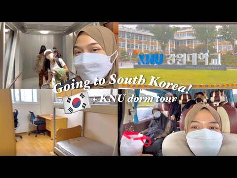 Going to South Korea🇰🇷 + KNU Dorm Tour | IISMA VLOG