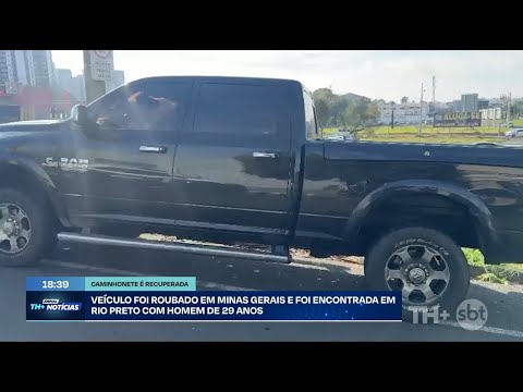 Polícia apreende, em Rio Preto, caminhonete roubada em Minas Gerais