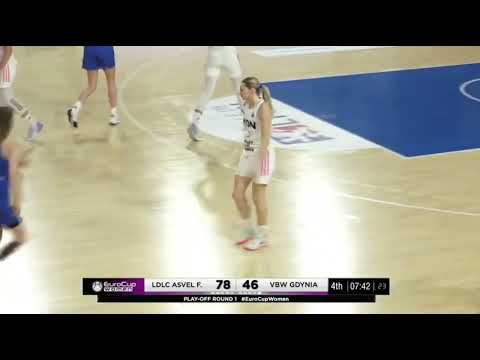 MARINE JOHANNES HIGHLIGHTS (26 PTS & 6 REBS) VS VBW Gdynia | EuroCup Women 2022-2023 |