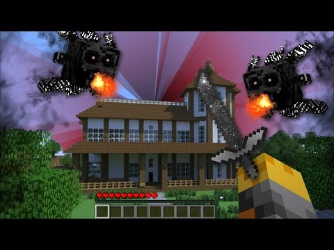 🔥 GIANT VOID MONSTERS IN MY MINECRAFT HOUSE!! 😱
