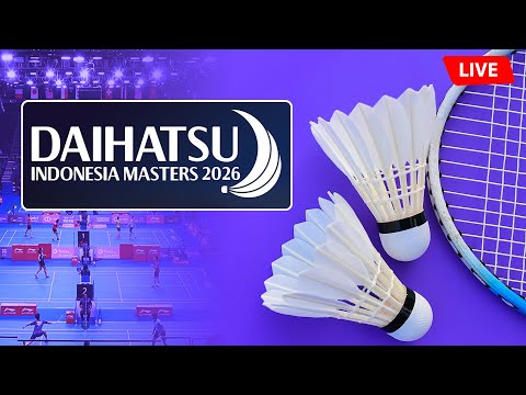 🔴 DAIHATSU Indonesia Masters 2026 BWF World Tour Badminton Live 🏸