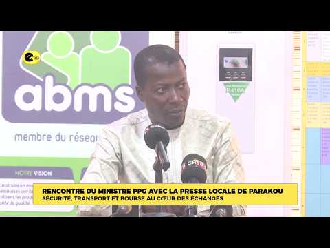 RENCONTRE DU MINISTRE PPG AVEC LA PRESSE LOCALE DE PARAKOU