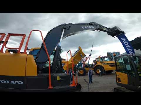 2022 VOLVO EC 200 EL   Interior and  Exterior Walkaround   ATEST Expo IEC