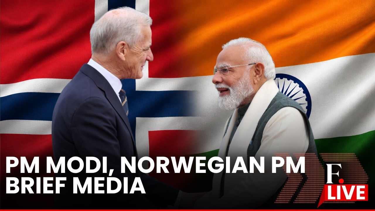LIVE: PM Narendra Modi, Norwegian PM Gahr Store Hold Joint Presser | PM Modi 5 Nation Tour